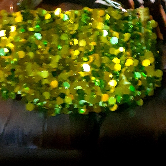 Green Gypsy Tote with zipper - Picture 7 of 7